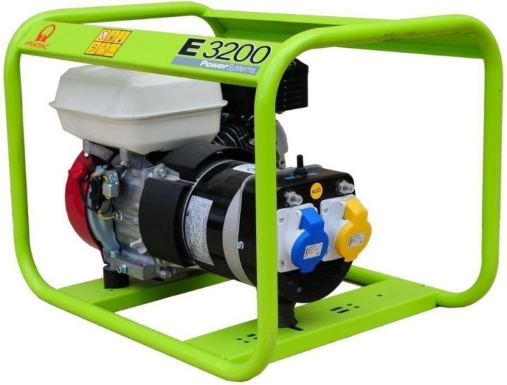 Генератор бензиновий PRAMAC 1 фаза (230В), 2,2кВт, (E3200)